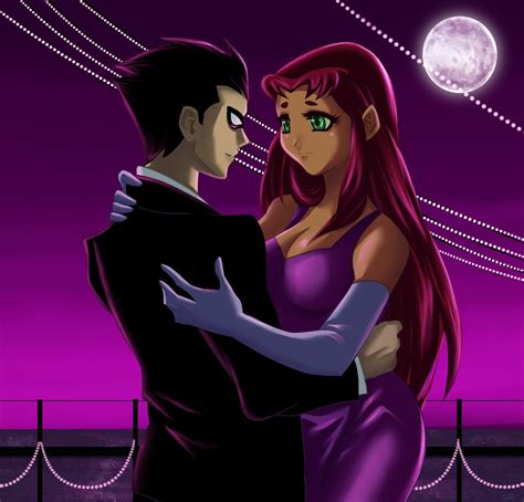 robin x starfire